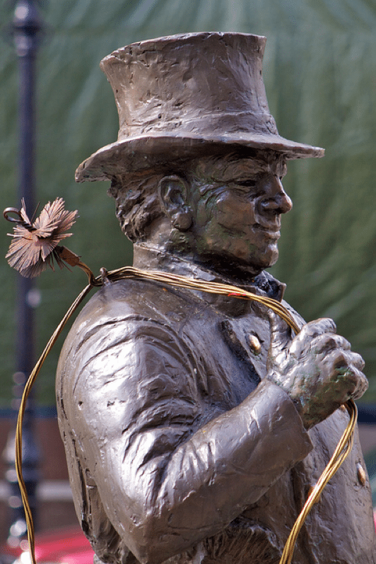 Statue of Professional Chimney Cleaner