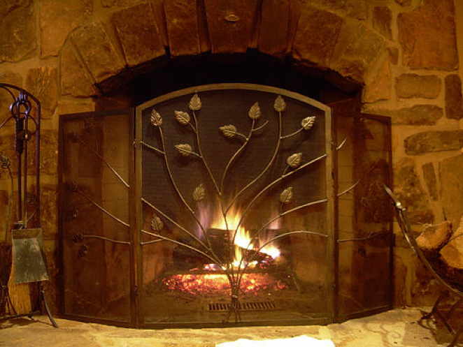 gas fireplace